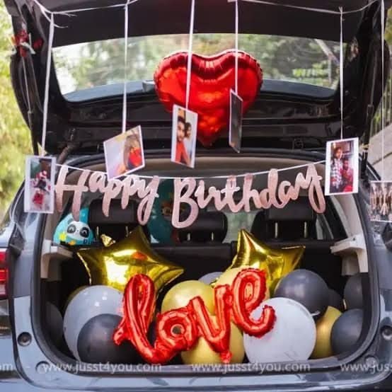Car Decoration decoration idea 5 by Marvel Events Planner in Bengaluru